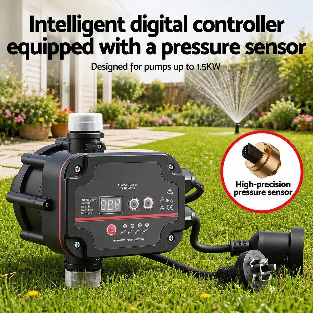 Water Pump Controller 16A 1.5kW for Home Use