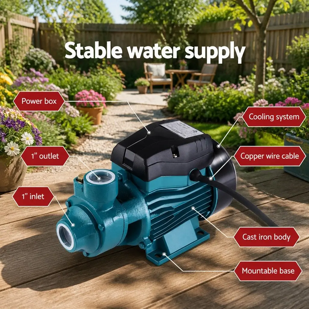 Peripheral Water Pump for Home Use and More