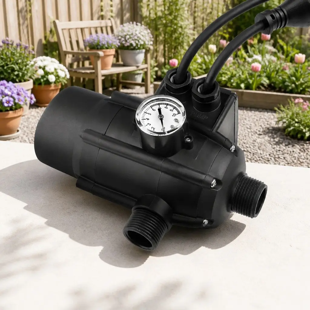 Clean Water Pump Brass Impeller 35L/min Black