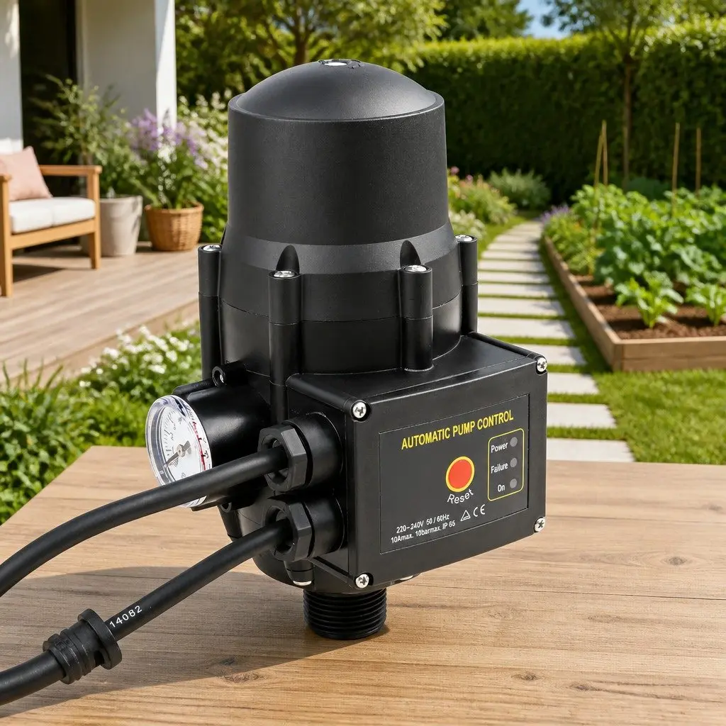 5-Stage Water Pump Stainless Steel 2500W 64m Black