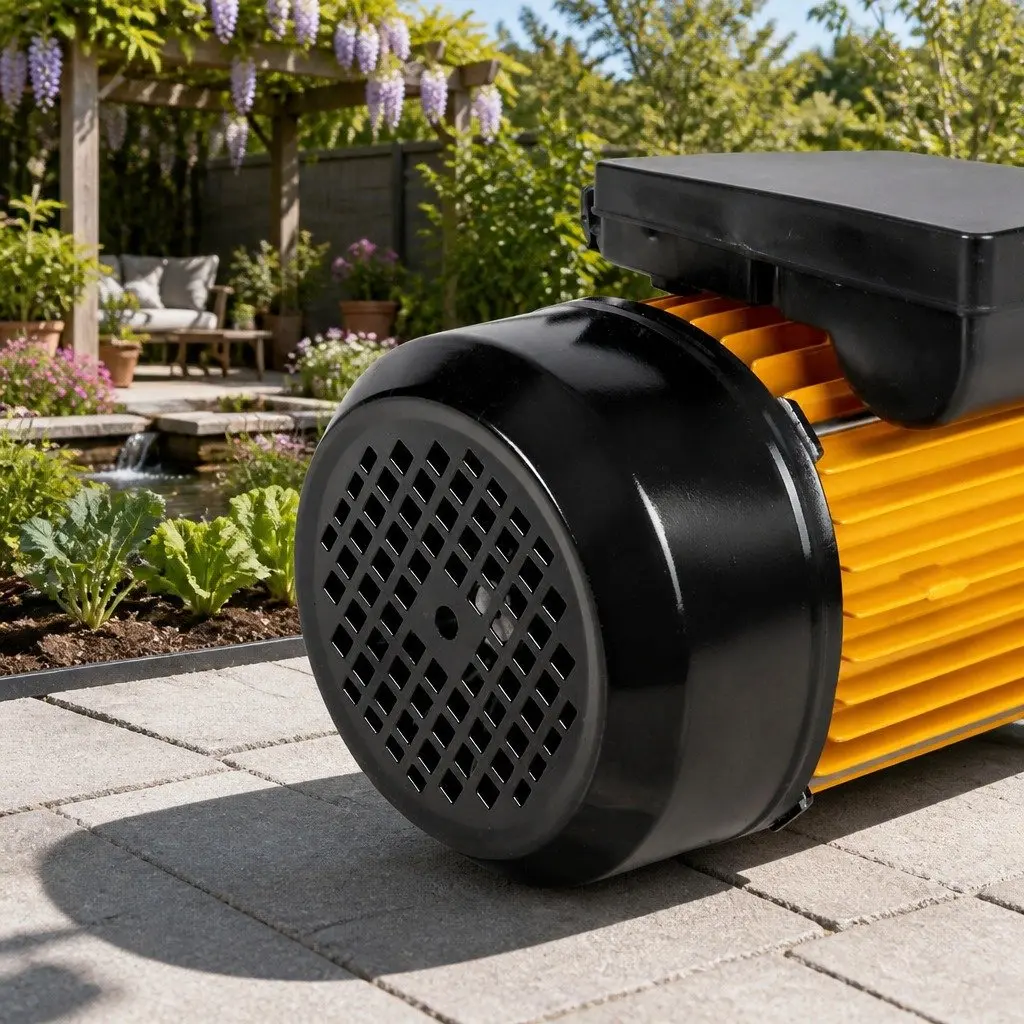Irrigation Pump 5-Stage Stainless Steel 2500W Yellow