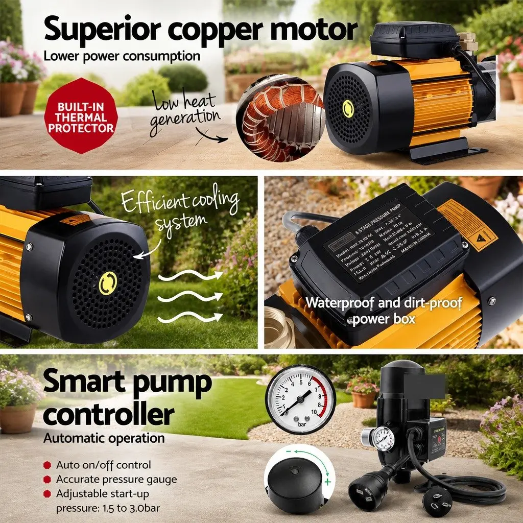 Garden Water Pump 2000W for Home Use