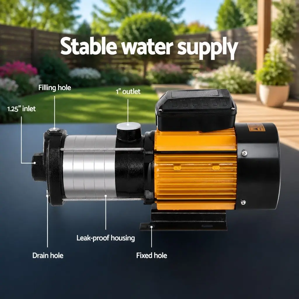 2500W Water Pump for Home and Garden Use