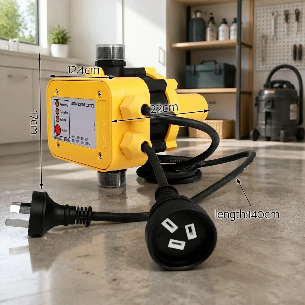 Automatic Water Pressure Pump Controller for Home Use