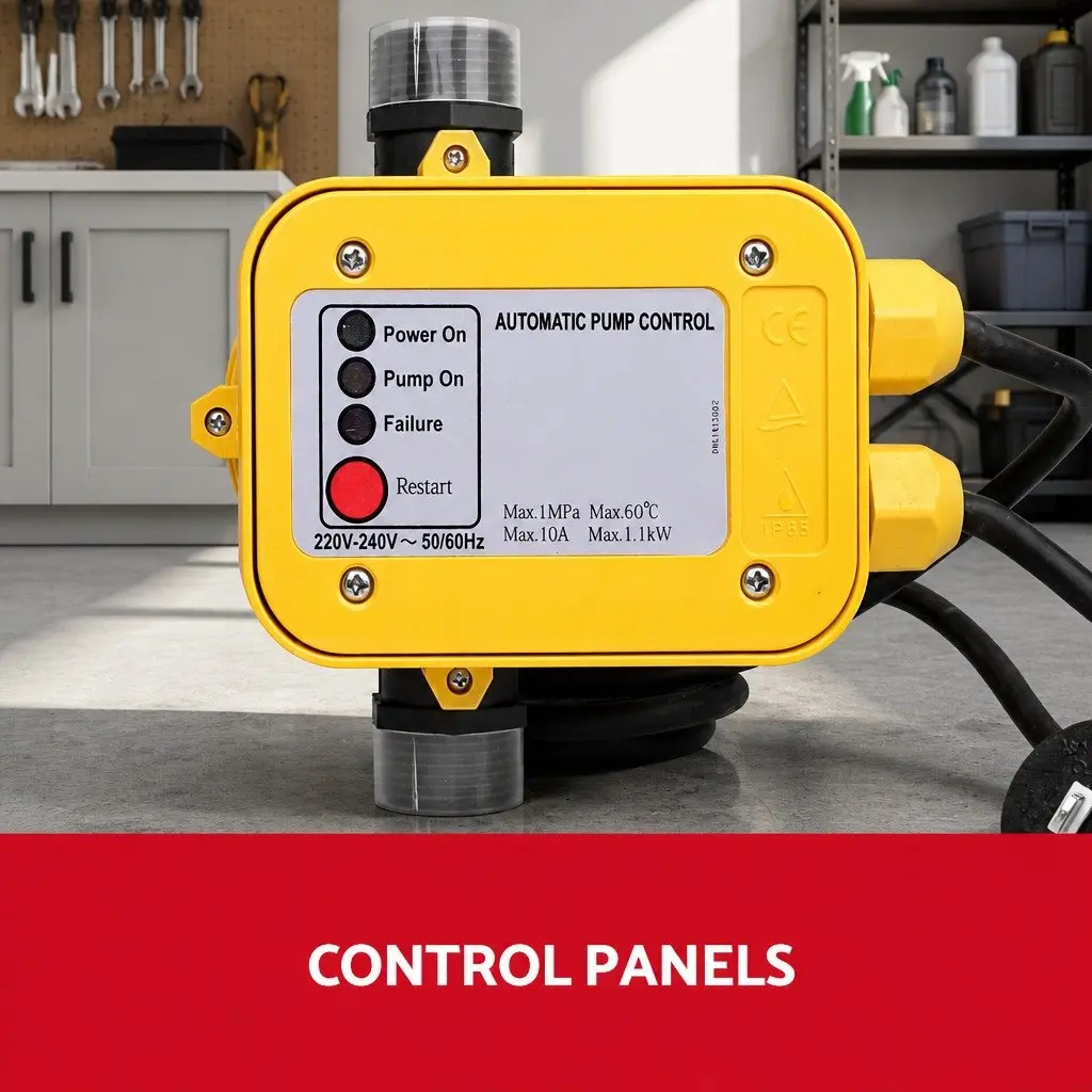 Automatic Water Pressure Pump Controller for Home Use