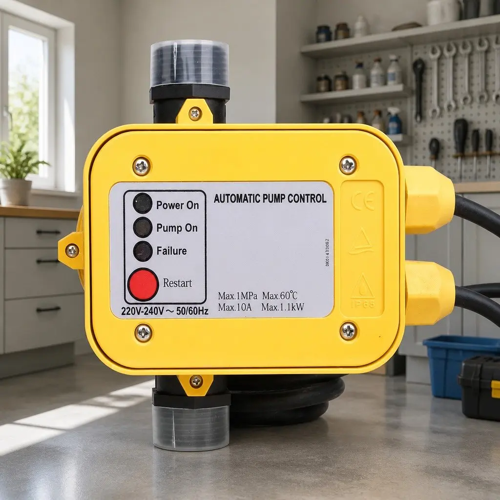 Automatic Water Pressure Pump Controller for Home Use