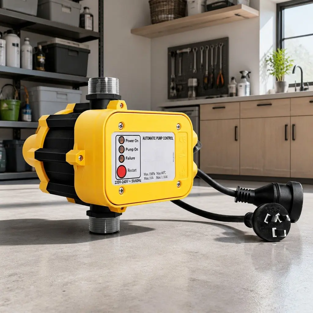 Automatic Water Pressure Pump Controller for Home Use