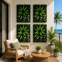 Versatile 40X60CM Boxwood Greenery Wall Panels for Home Use