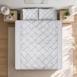 Practical Grey Quilt Cover Set for Everyday Use