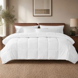 Practical Queen Quilt for All Seasons - 400GSM Warmth