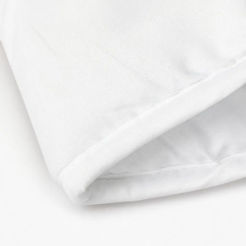 Renewable Fiber Quilt Single 400GSM Soft Baffle Box Stitched Design Machine