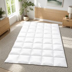 Versatile Duck Down Feather Quilt for Seasonal Use