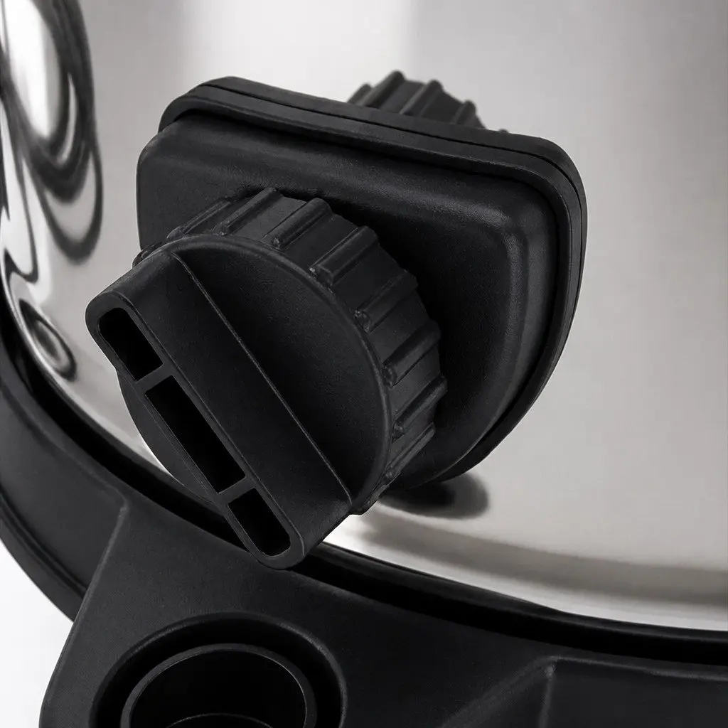 Wet Dry Vacuum Cleaner 30L Stainless Steel 1400W Silver Black Blue