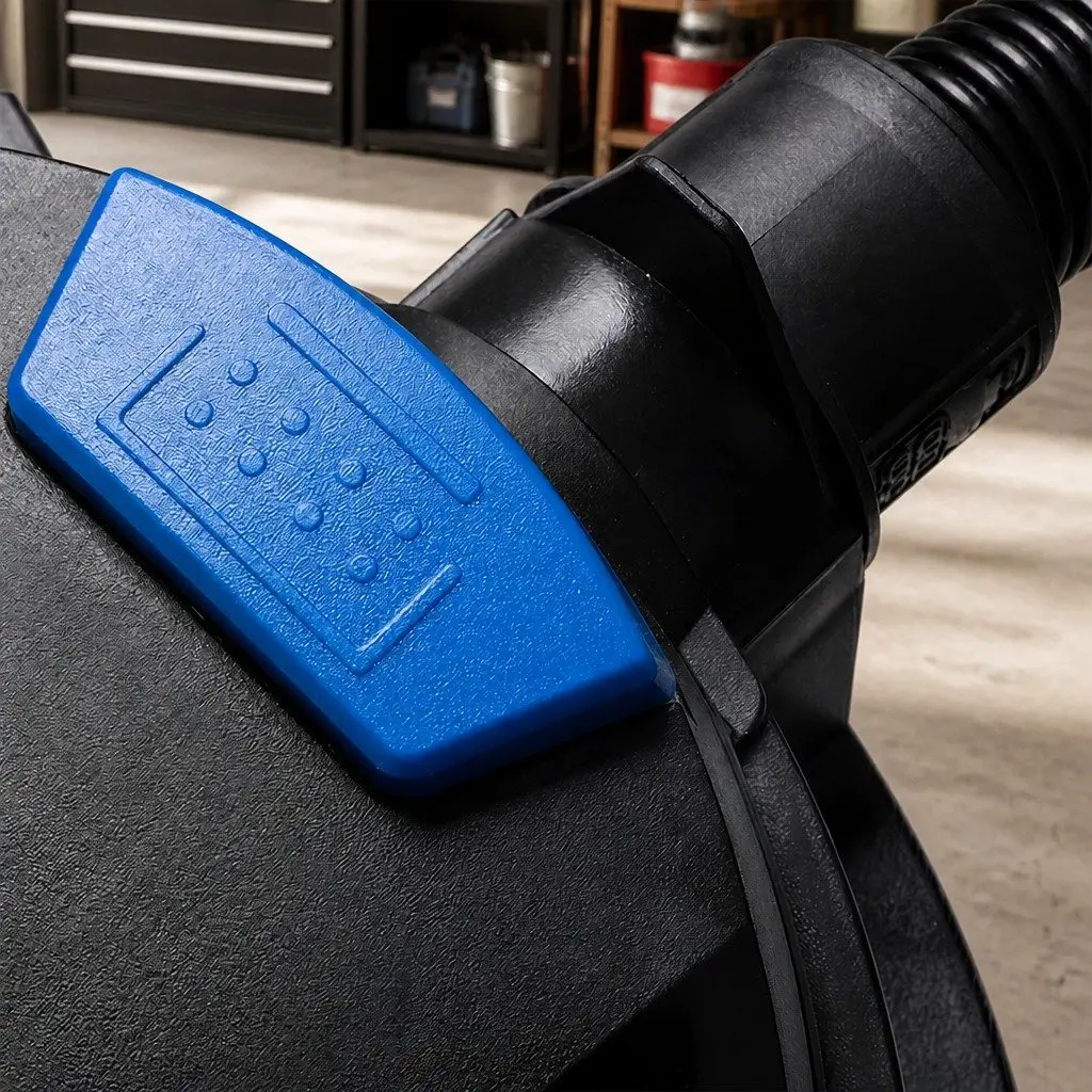 Wet Dry Vacuum Cleaner 20L Stainless Steel 1200W Silver Black Blue