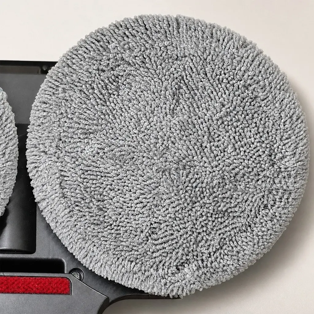 Motorised Mop Head Attachment for Vacuum Cleaner Dual Motor ABS Grey 28cm x 13cm x 5cm