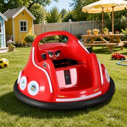Practical Red Bumper Car for Safe Home Play