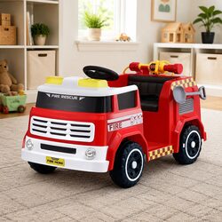 Practical Kids Ride On Fire Truck for Adventures at Home