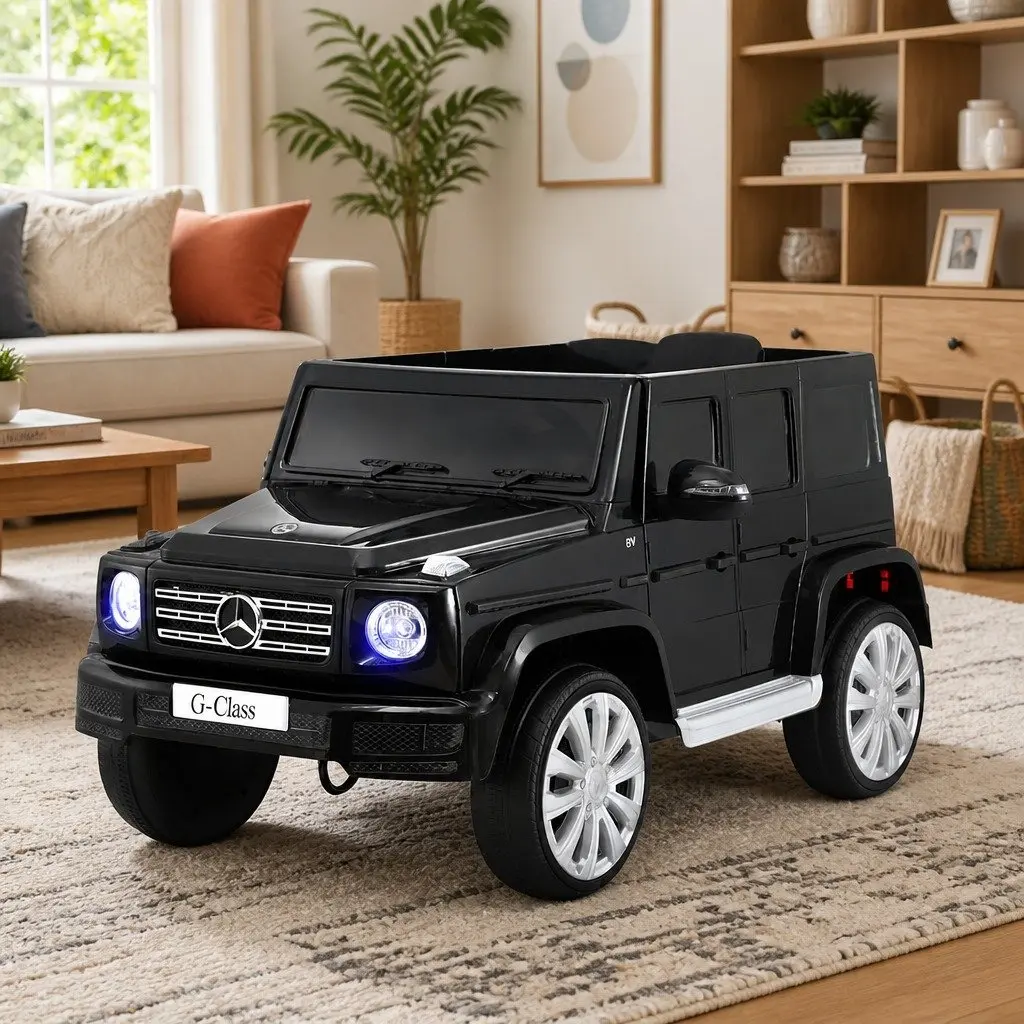 Kids Ride On Car Electric Toy 12V Dual Motor Remote Control Black