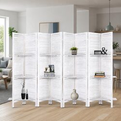 Practical 8 Panel Room Divider for Home and Office Use