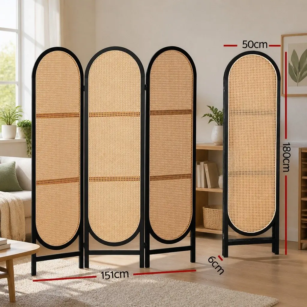 3-Panel Room Divider for Home Use