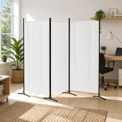 Versatile 3-Panel Room Divider - Perfect for Homes & Offices