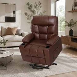 Brown Recliner Chair for Relaxation and Comfort