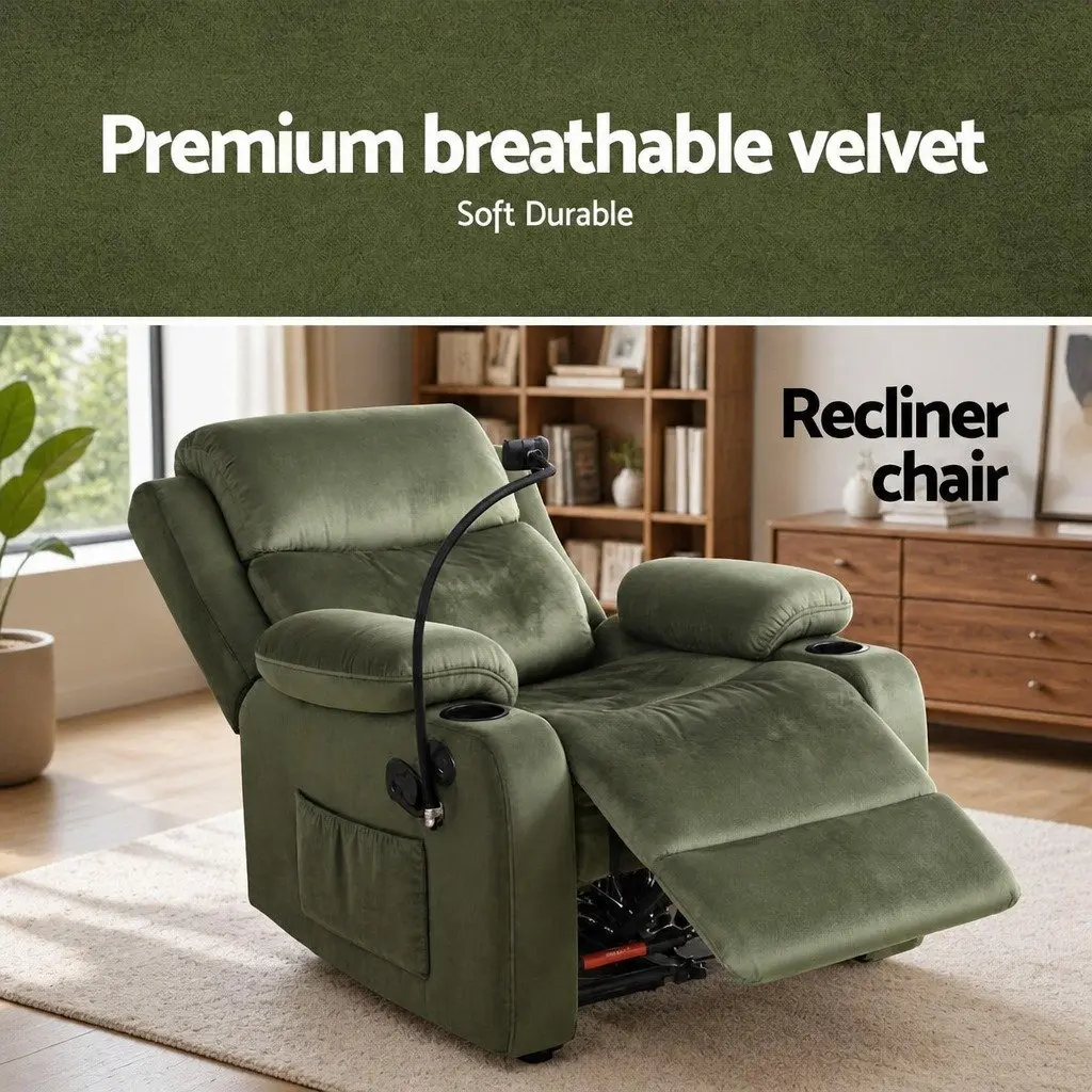 Heated Massage Recliner Chair for Home Use