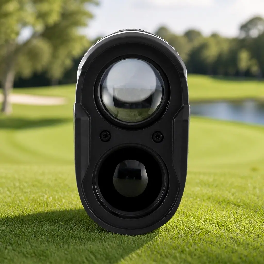 Golf Rangefinder Laser Distance 700M Slope Compensation Vibration Alert White Compact Size