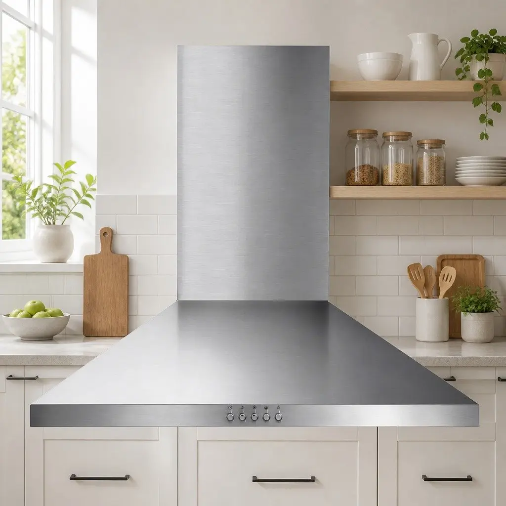 Range Hood Wall Mounted Stainless Steel 600mm Silver