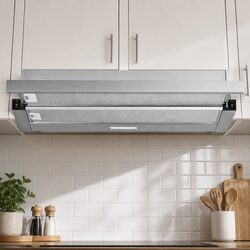 Practical Slide-Out Range Hood for Everyday Cooking