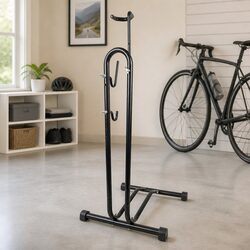 Bicycle Rack Stand Floor Parking 3-in-1 Upright Bike Storage Indoor Vertical