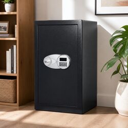 85L Fireproof Security Safe Digital Keypad Lock Home Office Cash Deposit Box