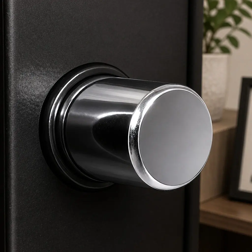Fireproof Security Safe Digital Keypad Lock 85L Black Steel for Home Office