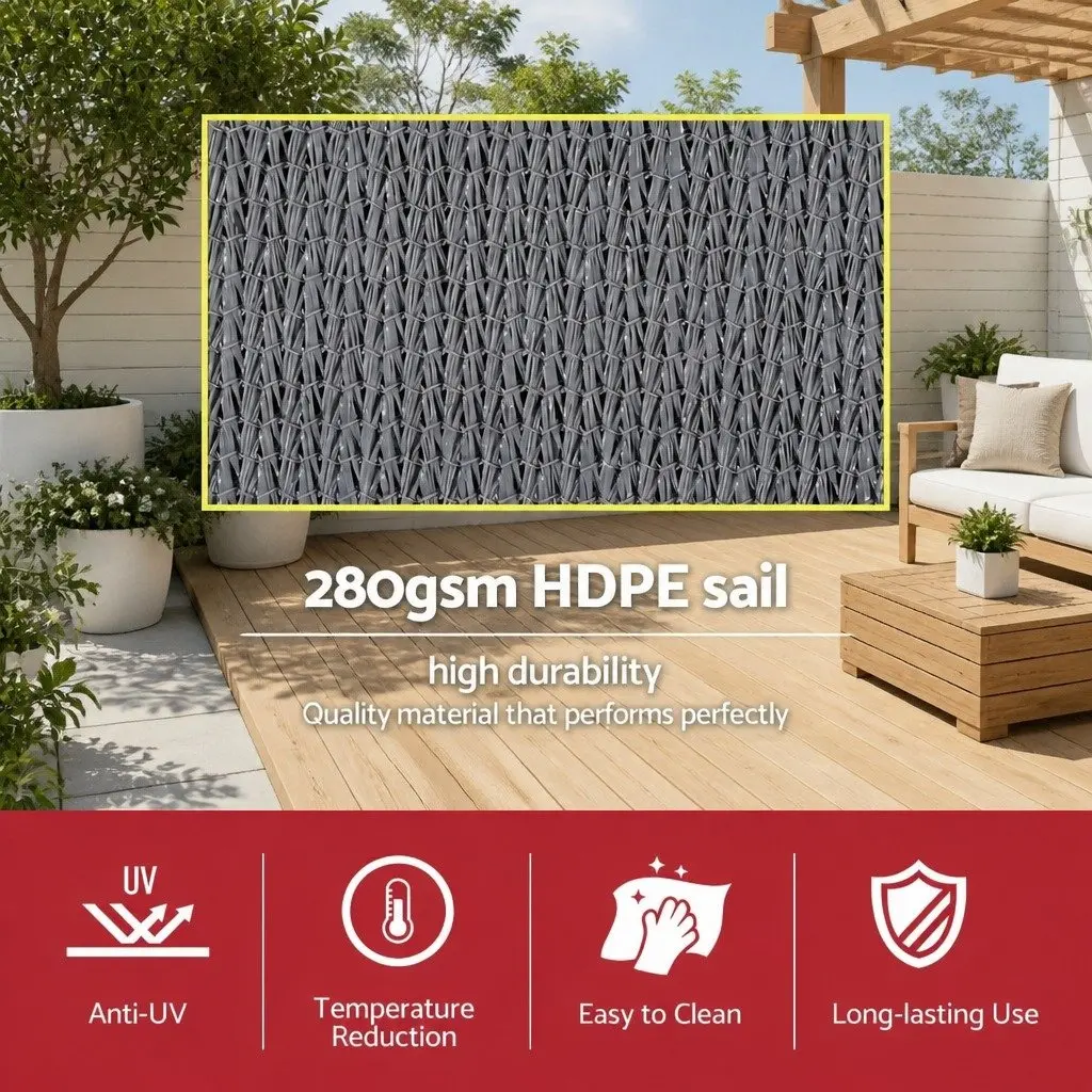 2X5M Shade Sail for Patios and Gardens