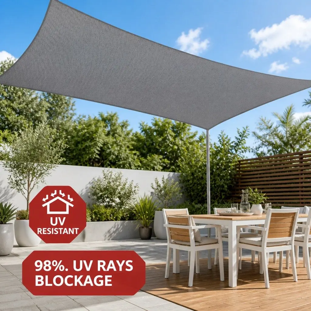 2X5M Shade Sail for Patios and Gardens