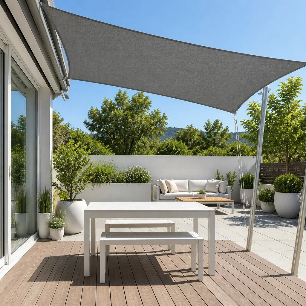 2X5M Shade Sail for Patios and Gardens
