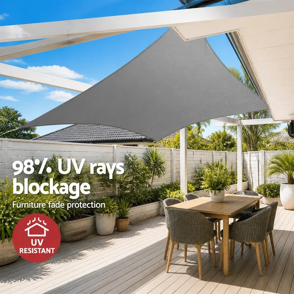 3x3m Square Shade Sail for Outdoor Areas
