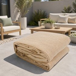Practical Rectangle Shade Sail 3x6m in Sand Color