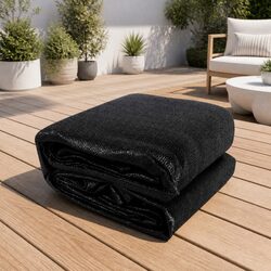 Perfect Shade Sail for Your Patio and Pool - 4x6m Black
