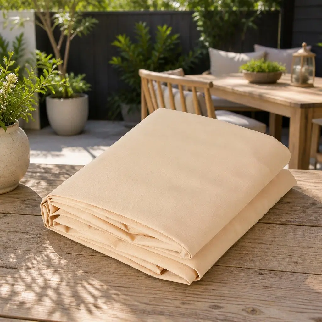 Rectangle Shade Sail Waterproof 4x5m Sand Beige UV Protection Outdoor