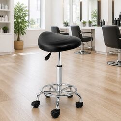 Practical Saddle Stool for Tattoo Parlours and Cafes