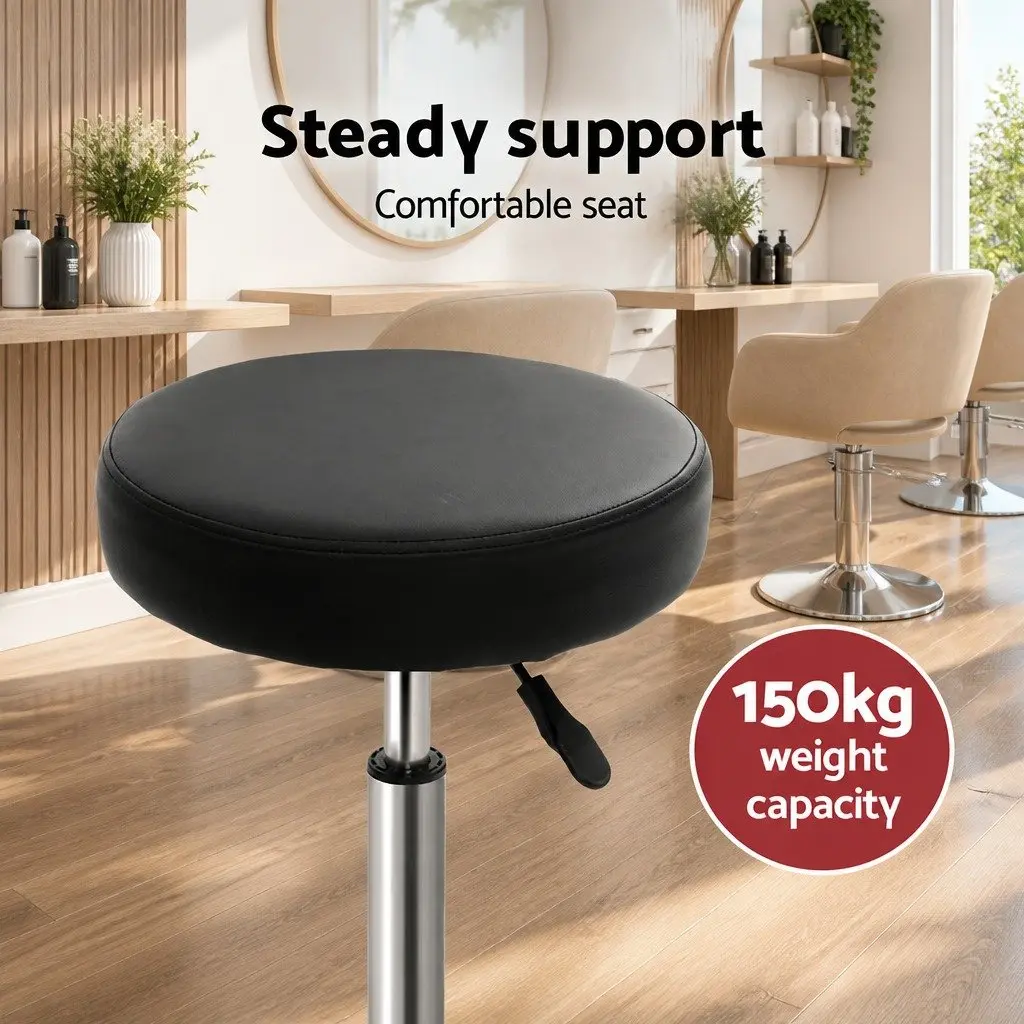 Salon Stools with Swivel Functionality