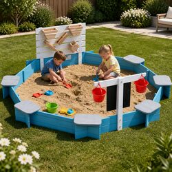 Ideal Kids Sandpit for Outdoor Play and Fun