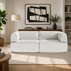 Ideal Beige Sofa Bed for Your Home Office or Guest Room