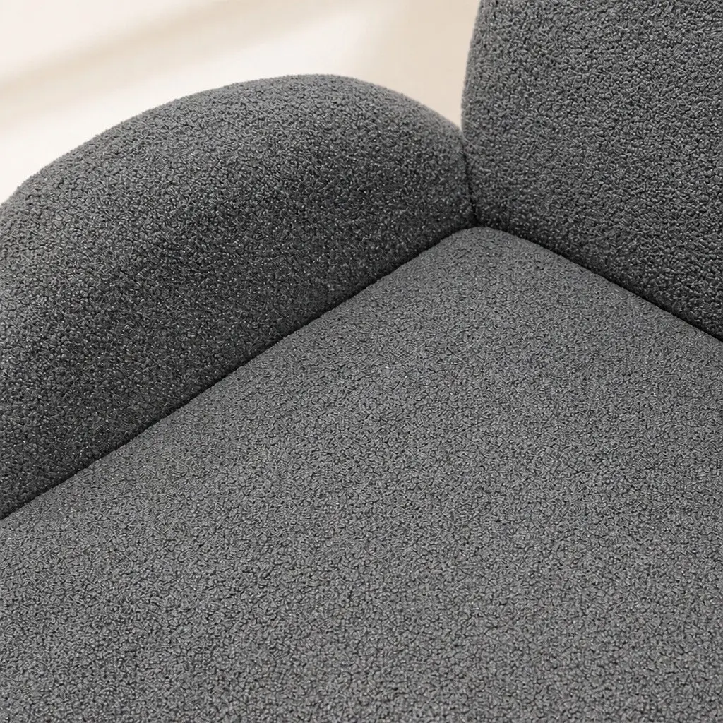 3SeaterLoungeCouchModernGreySherpaFleeceUpholsteredLivingRoomFurniture