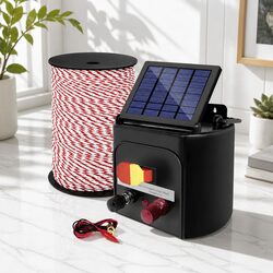 Practical Solar Electric Fence Energiser for Farm Use