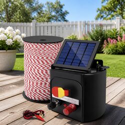 Practical Solar Electric Fence Energiser for Livestock