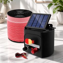 Solar Electric Fence Energiser 3KM for Practical Use