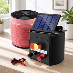 Solar Electric Fence Energiser for Practical Use on Farms