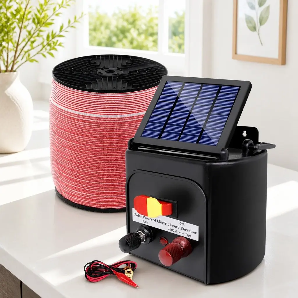 3km Solar Electric Fence for Livestock Management